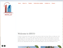 Tablet Screenshot of mycoinfra.com